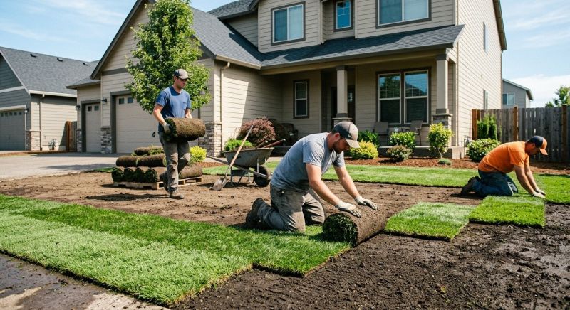 Centipede Sod Installation in Aiken, SC