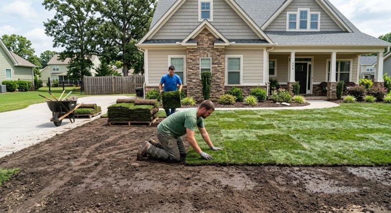 Yard Sod Installation in Ventura County, CA
