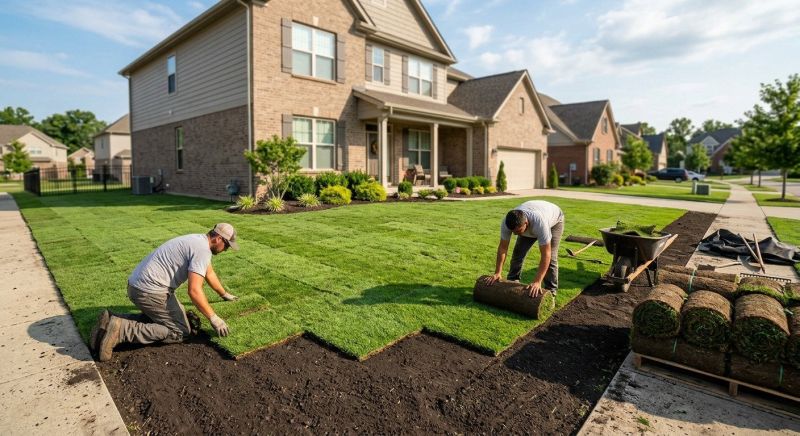 Yard Sodding in Aiken, SC